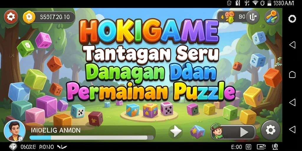 Tampilan gameplay HOKIGAME yang penuh tantangan di dalam kategori Puzzle.