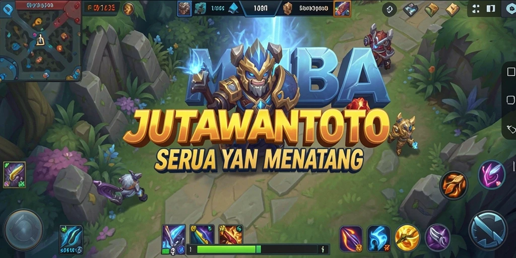 Screenshot utama dari gameplay JUTAWANTOTO yang penuh aksi dan strategi.
