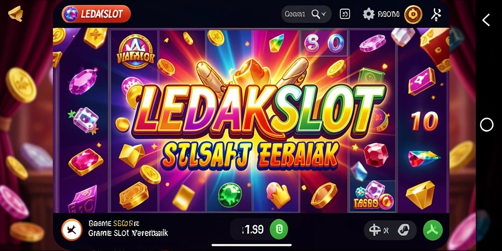 Tampilan gameplay LEDAKSLOT yang penuh aksi dan strategi.