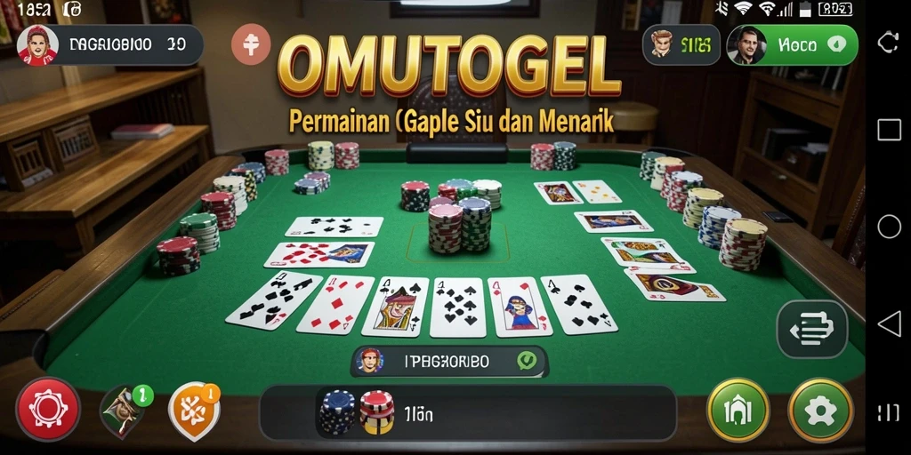 Tampilan gameplay seru dari OMUTOGEL yang penuh tantangan.