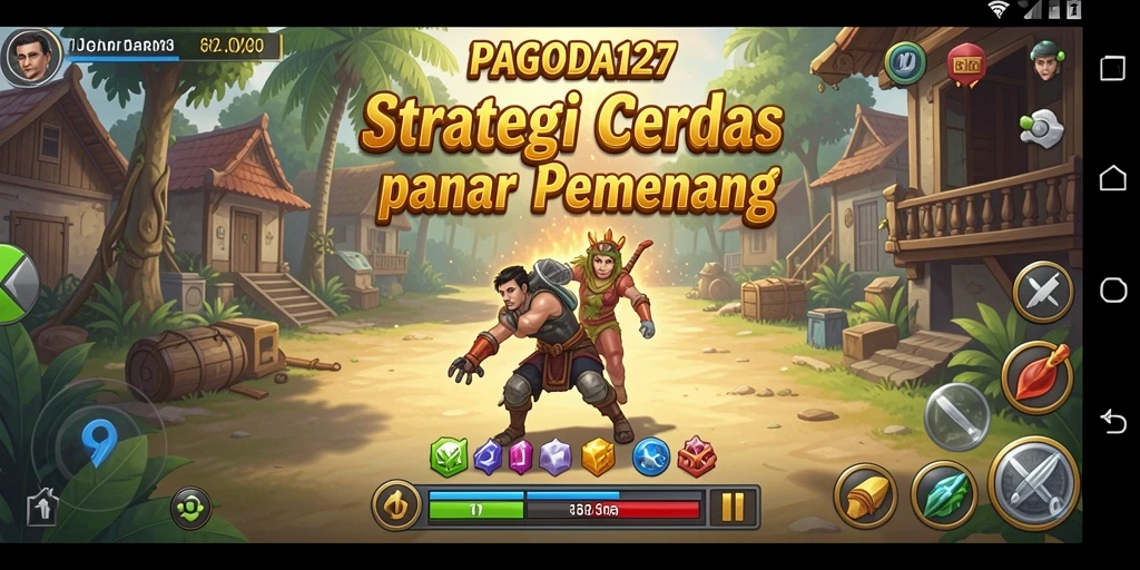 Tampilan menarik gameplay strategis dari PAGODA127.