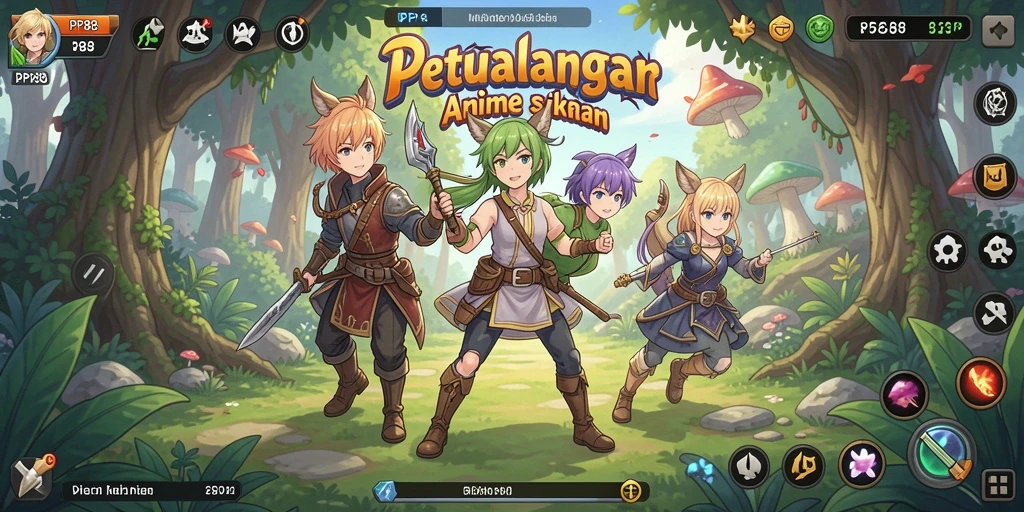 Tampilan gameplay PP88 yang penuh aksi dan animasi menakjubkan.