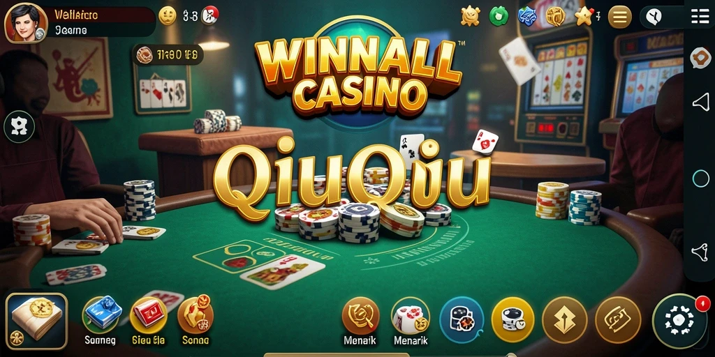 Gameplay QiuQiu yang mendebarkan di WINALLCASINO.